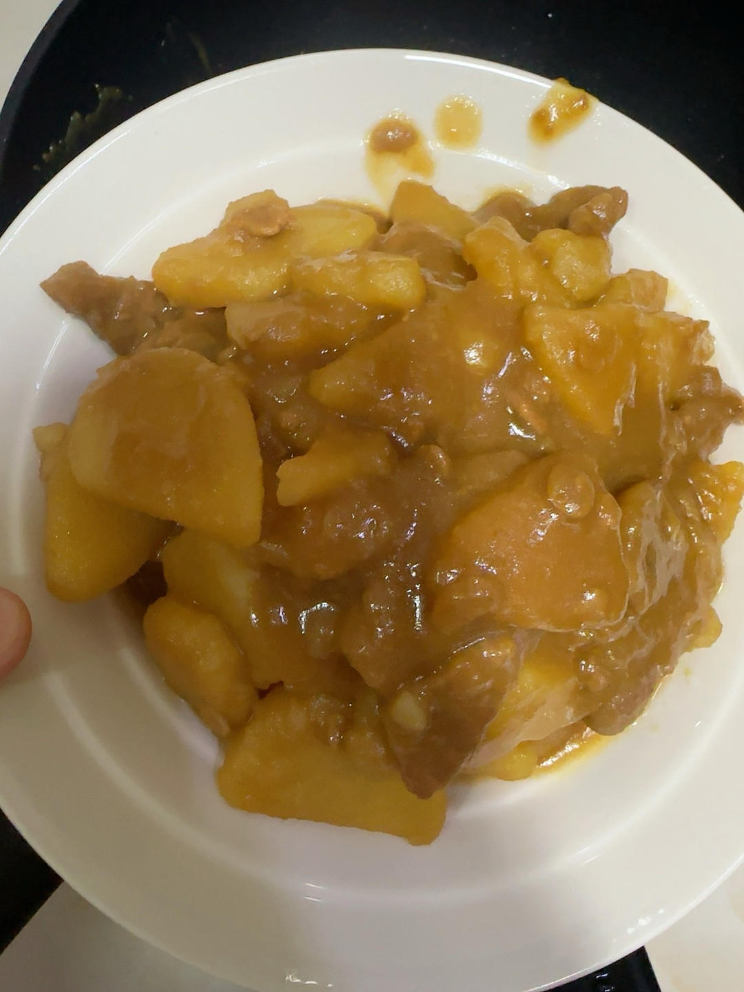 土豆炖豆角\豆角炖土豆（黄豆酱版）