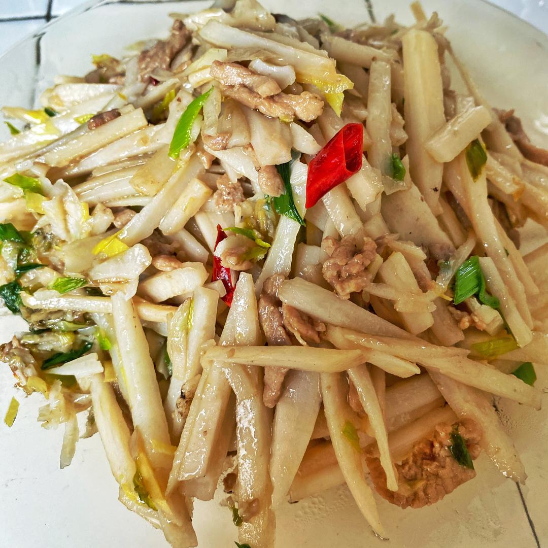 莲菜（藕）肉丝