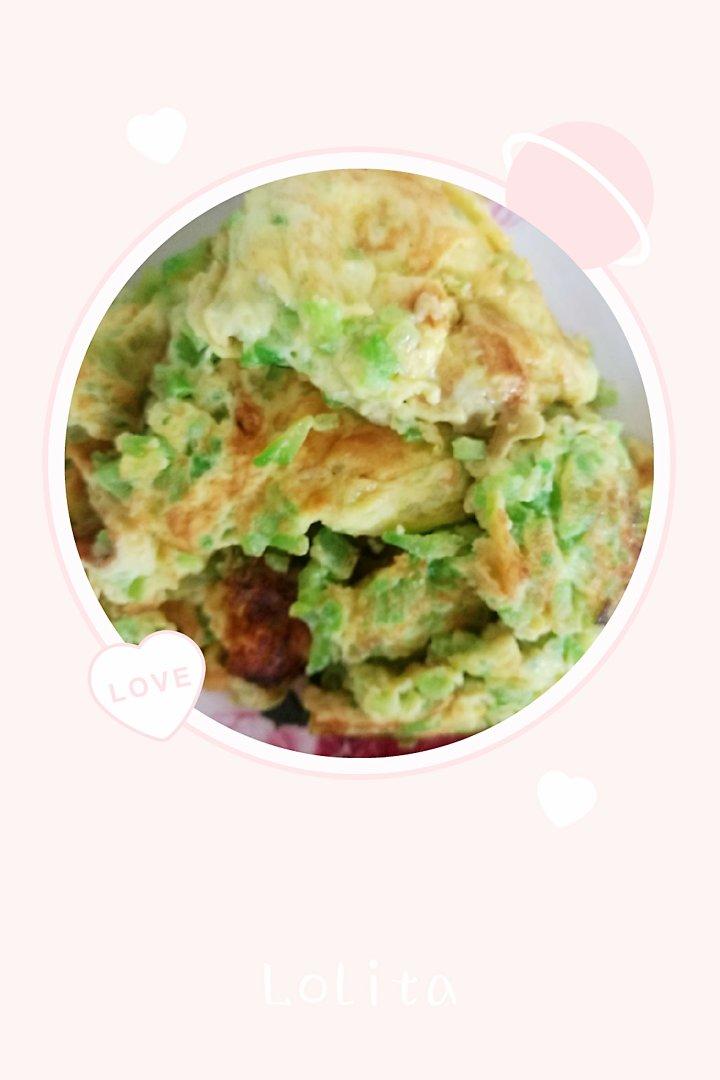 苦瓜鸡蛋饼