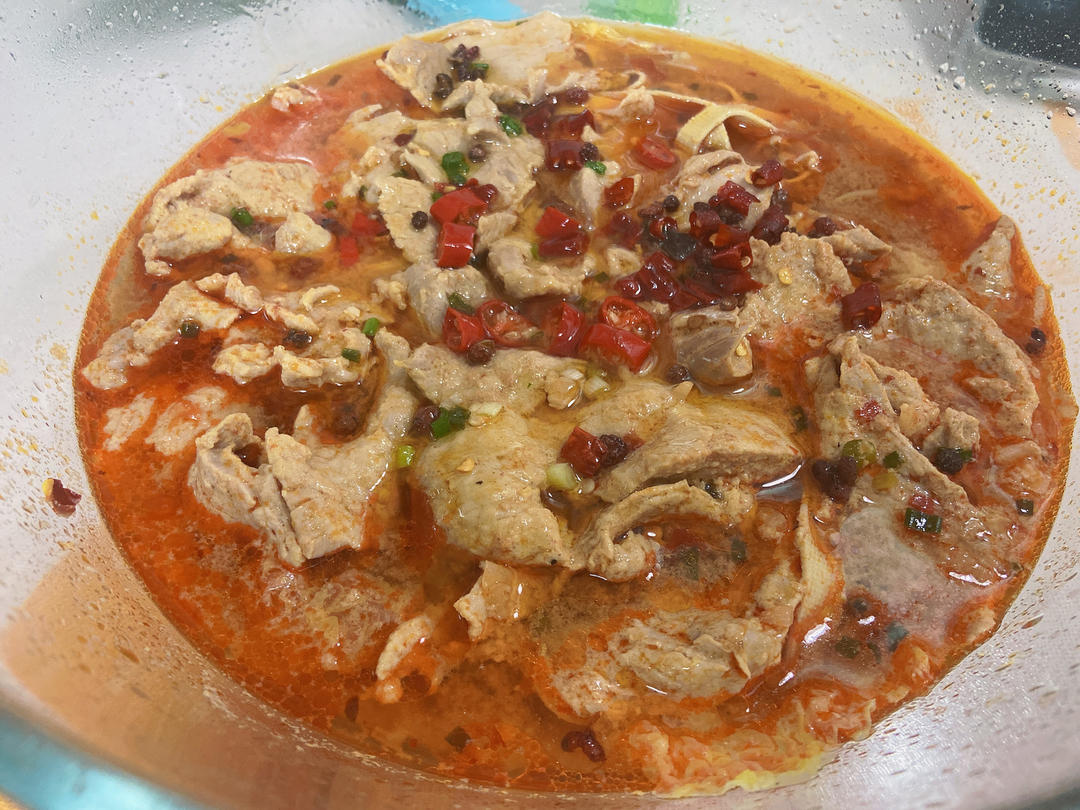 水煮肉片（肯定不翻车）