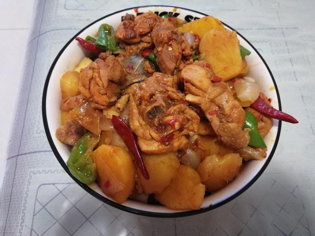 新疆老公赞不绝口的大盘鸡