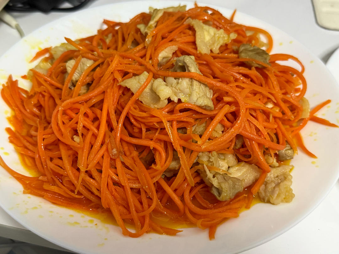 清炒胡萝卜🥕丝‼️超下饭
