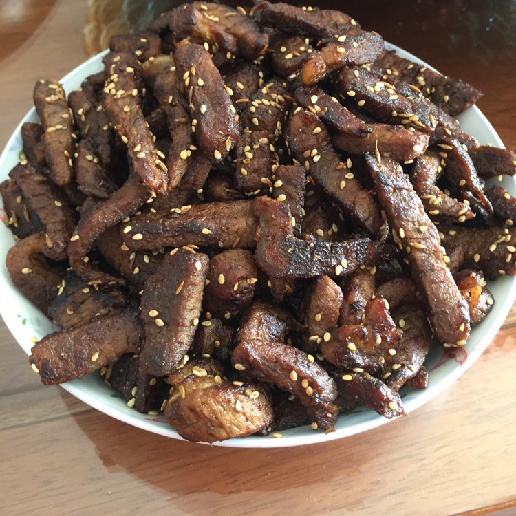 麻辣牛肉干