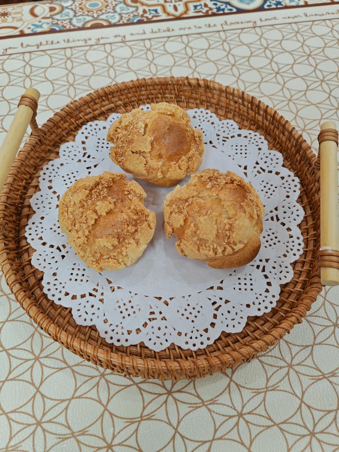 酥皮泡芙新手一次成功（附卡仕达酱做法）