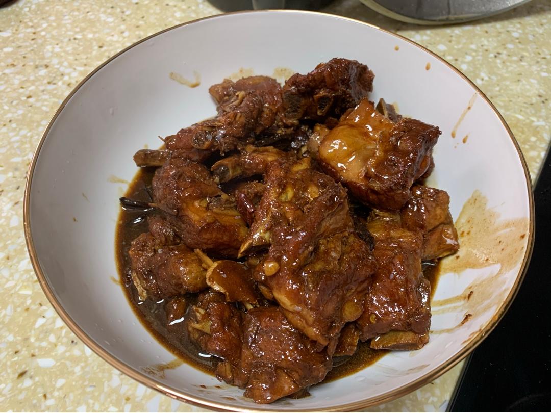 土豆炖排骨
