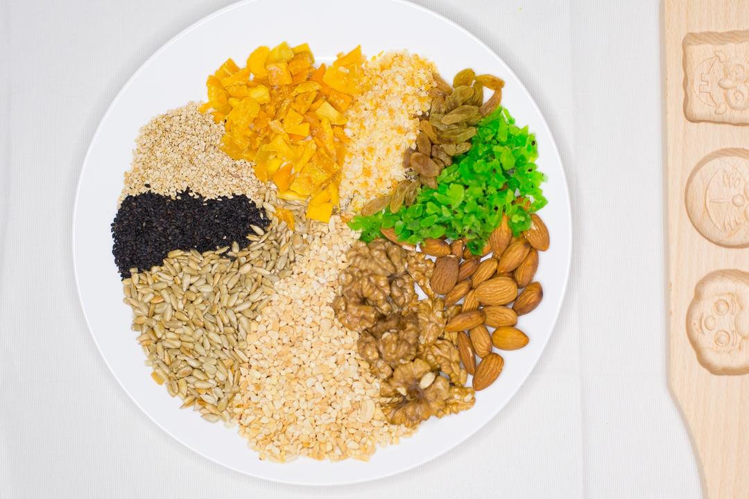 超级香的低糖五仁馅的做法 步骤1