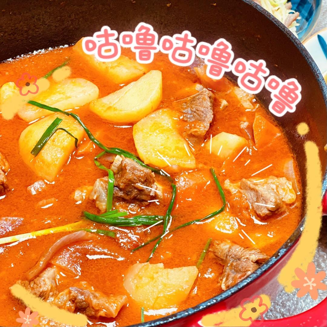 番茄土豆炖牛小排