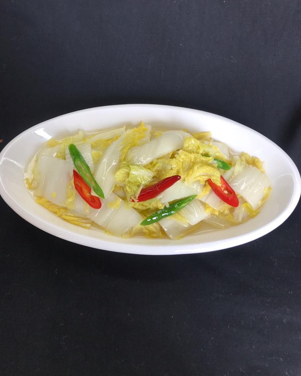 清炒娃娃菜