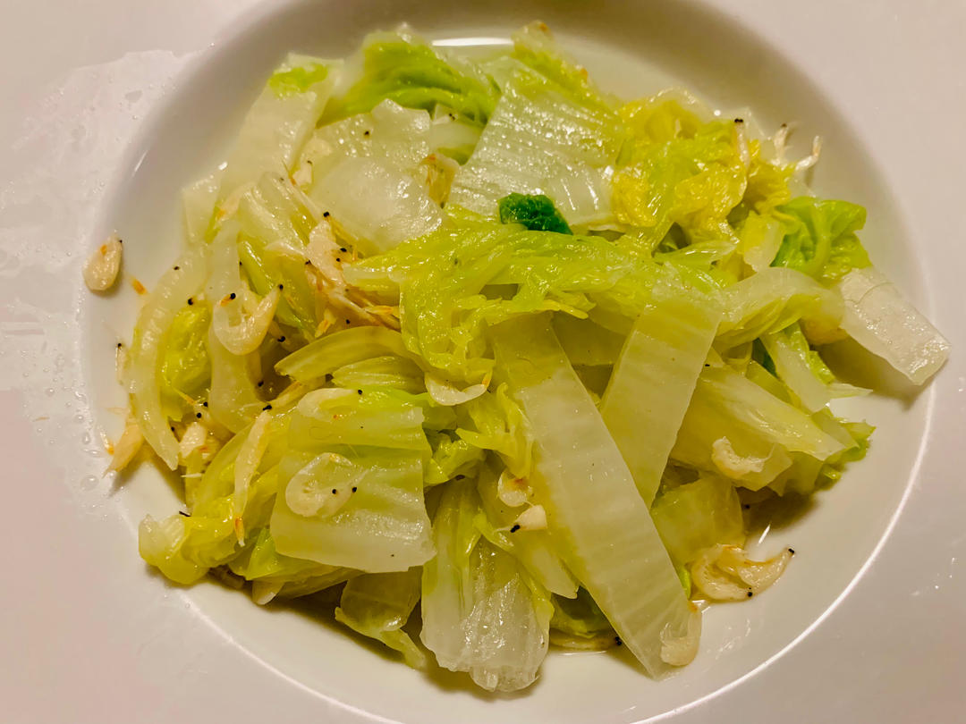 虾米白菜