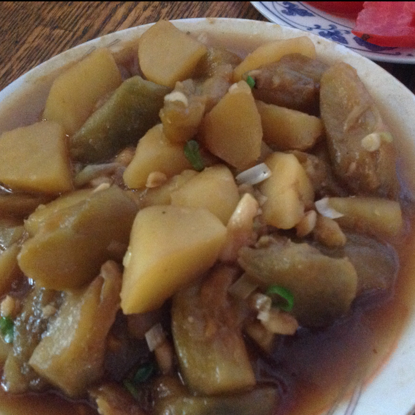 土豆炖茄子