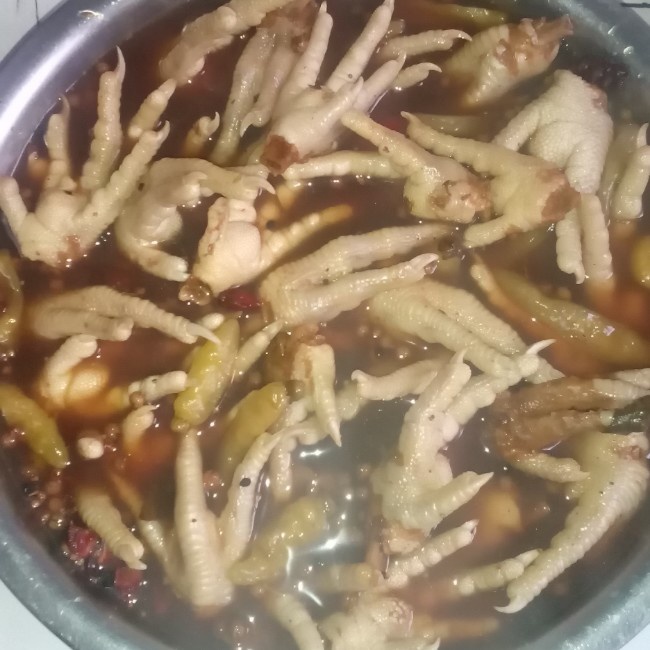 麻辣酱鸡爪