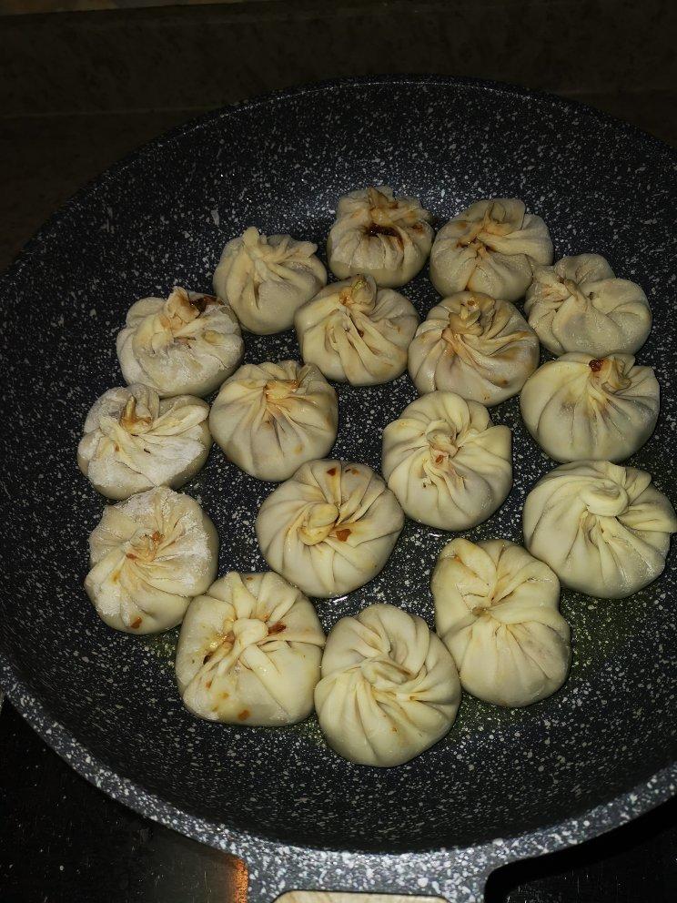 生煎蔬菜水晶包
