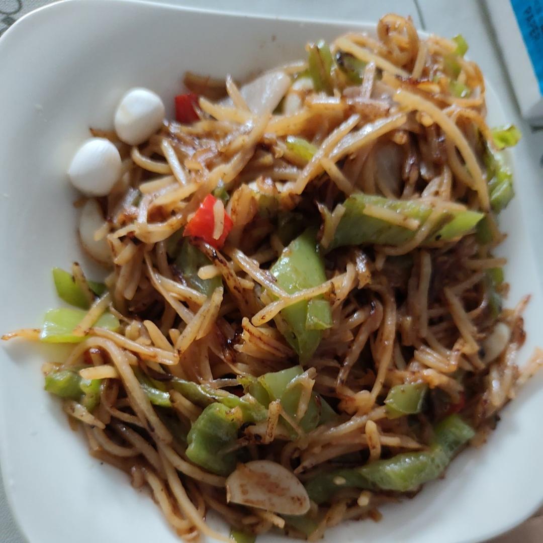 青椒土豆丝