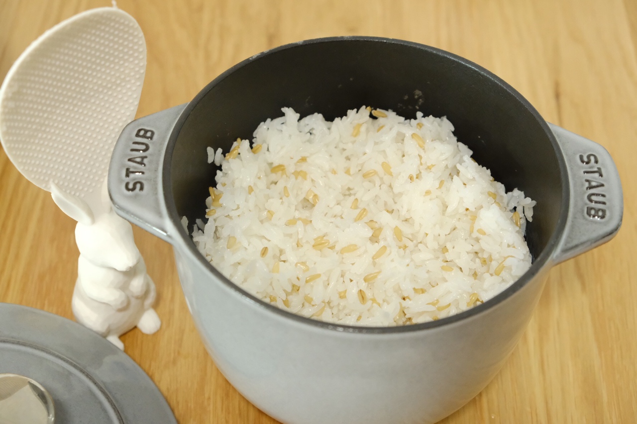 铸铁锅米饭之杂粮饭