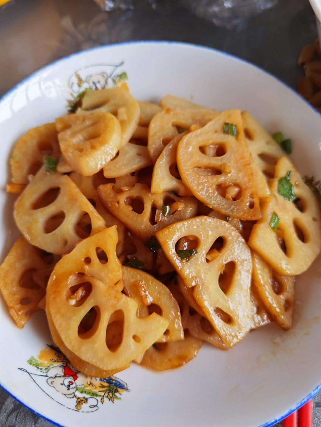 最简单味道惊艳的糖醋藕片