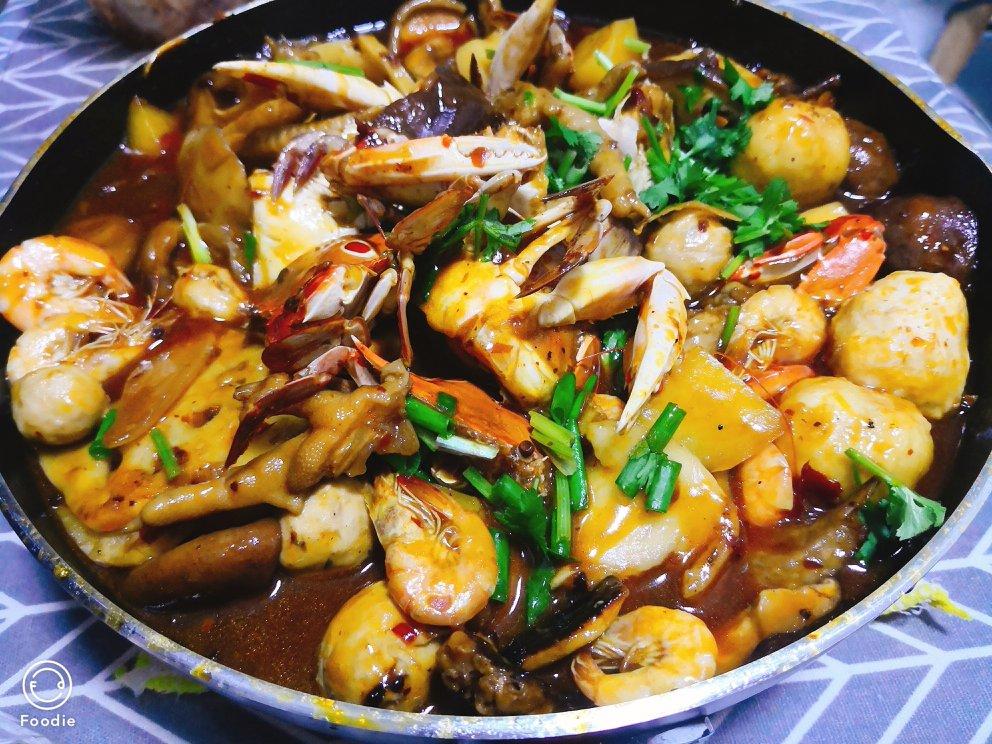 肉蟹煲（超级简单）