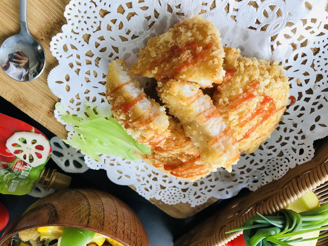 香酥烤鱼排