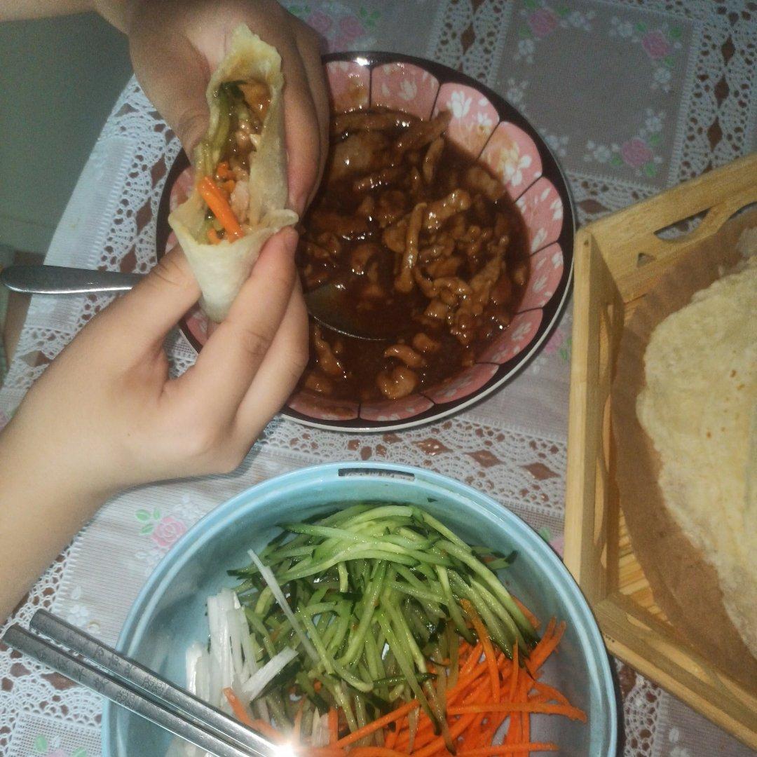 鸡胸肉做低脂京酱鸡肉丝