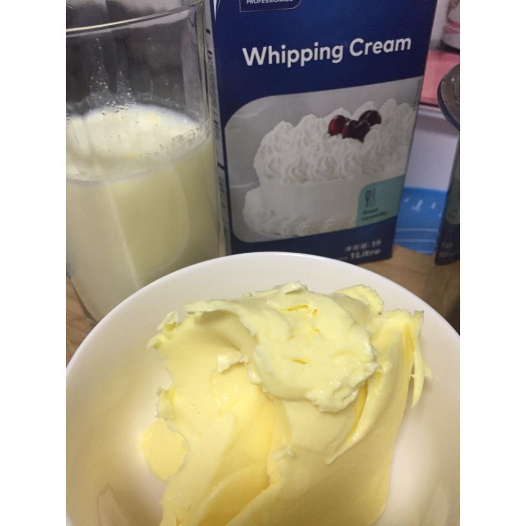 自制黄油 homemade butter