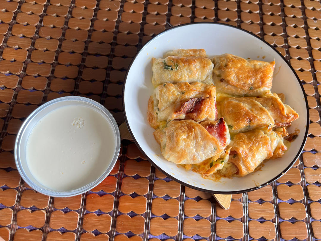 手抓饼培根卷