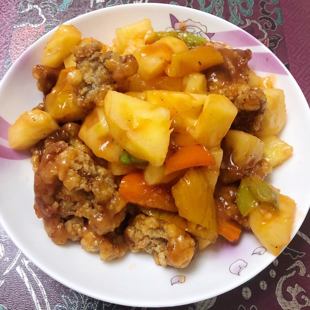 🍍酸甜菠萝咕噜肉