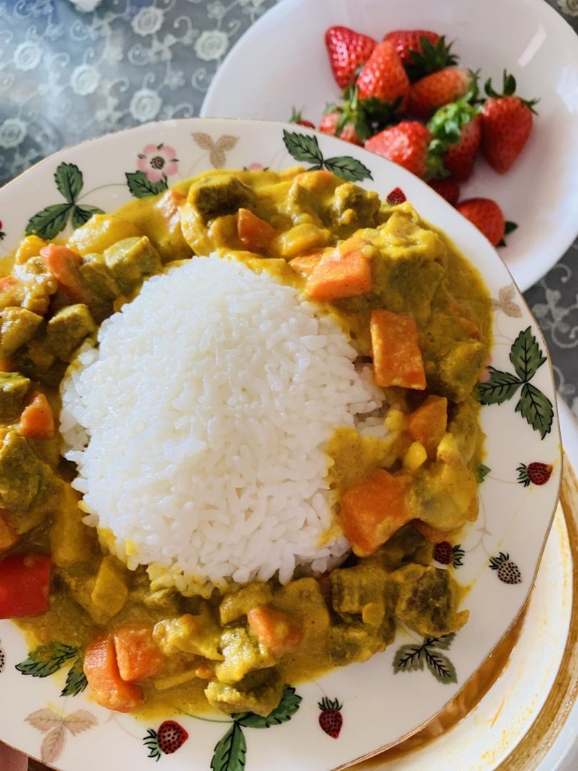 堂妈教你做咖喱牛肉饭