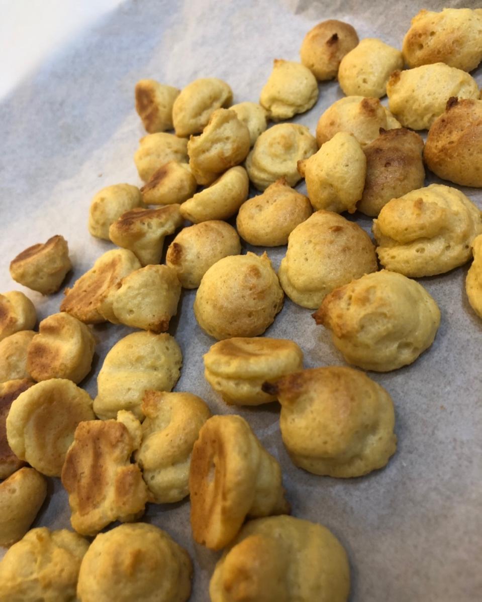 宝宝snack 蛋黄米粉球