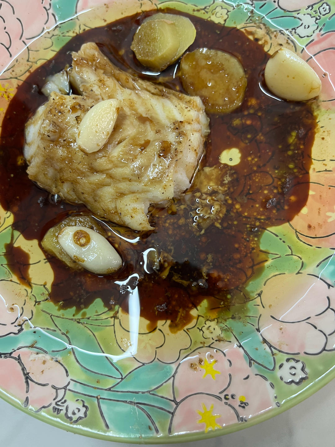 一点没难度的清蒸鳕鱼