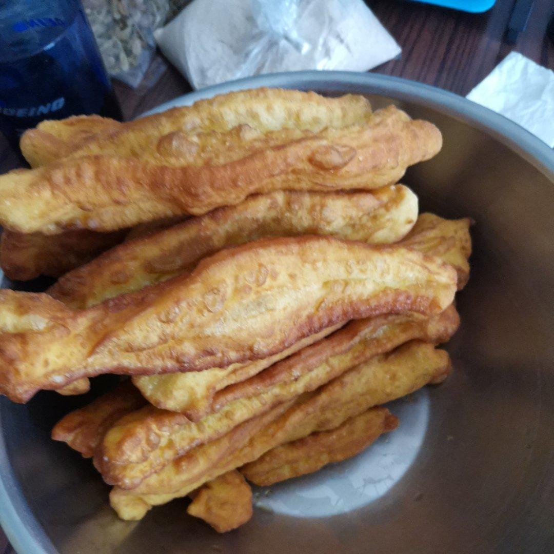 一次成功自制油条