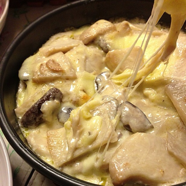 芝士焗奶油蘑菇