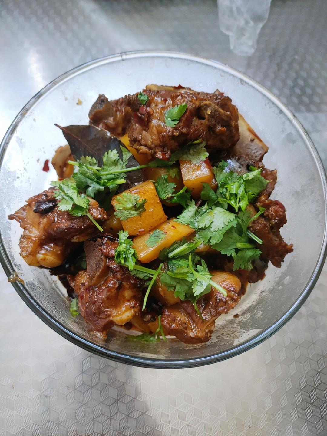 🔥巨好吃的红烧排骨炖土豆❗️懒人版轻松做拿手菜