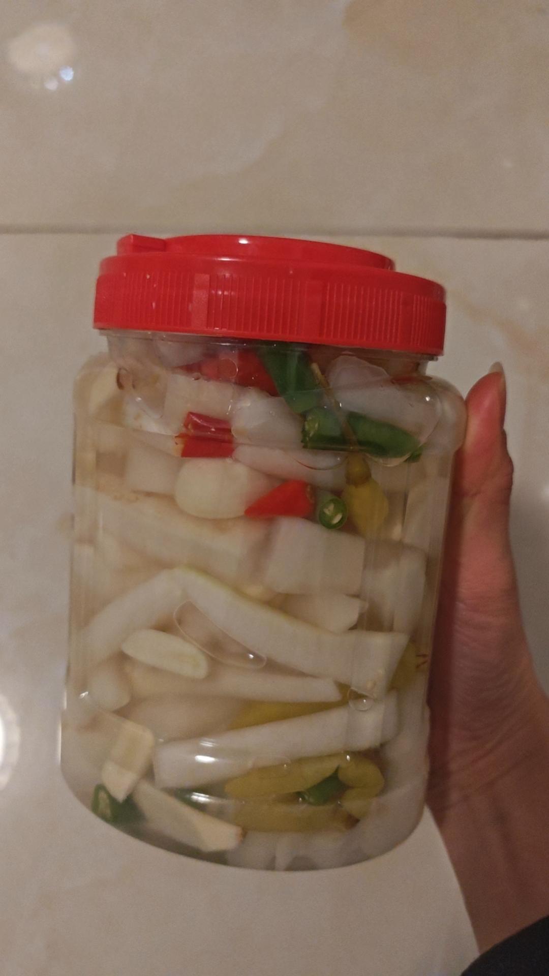 泡椒泡萝卜条（泡菜）