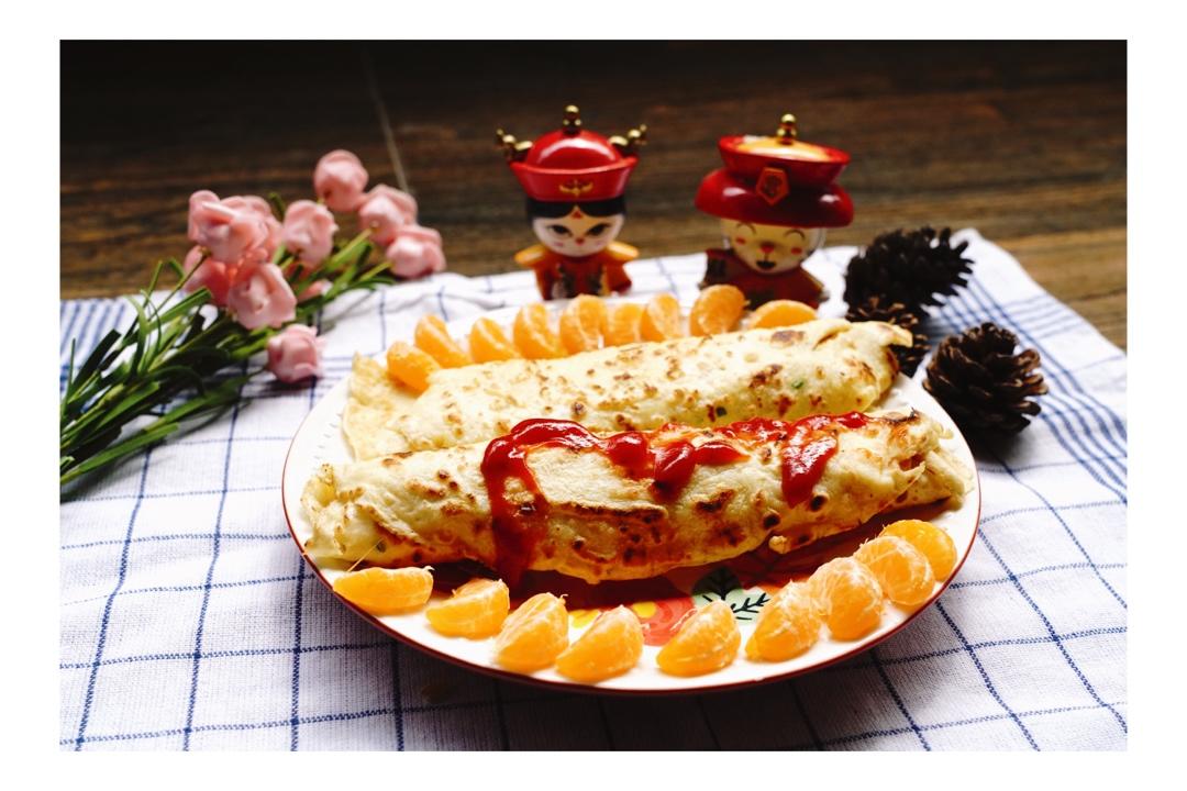 葱花鸡蛋饼