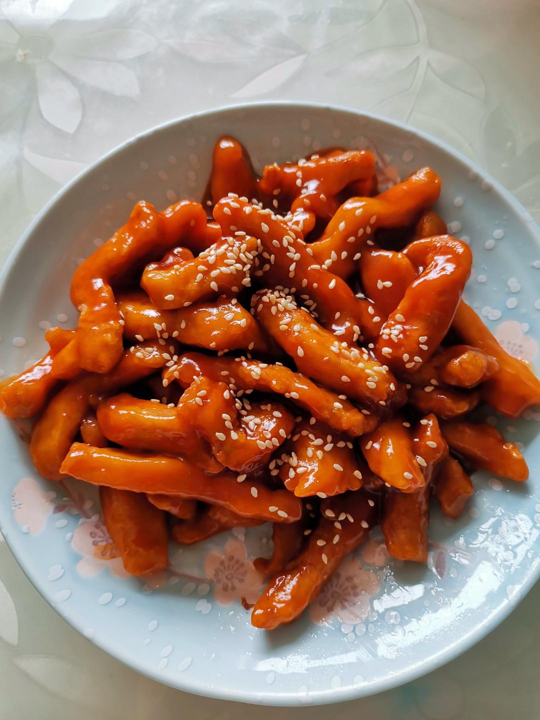 糖醋里脊（鸡胸肉）