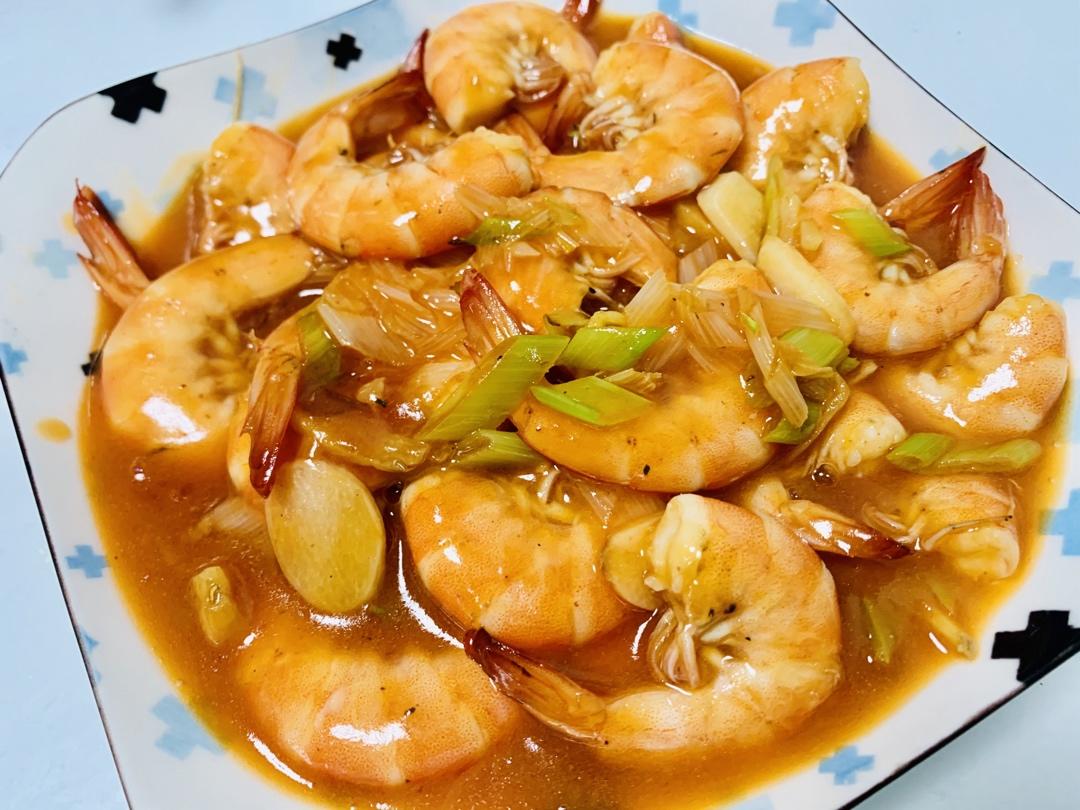 黄晓明茄汁大虾－中餐厅
