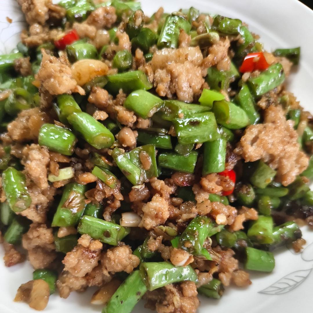 长豇豆肉末