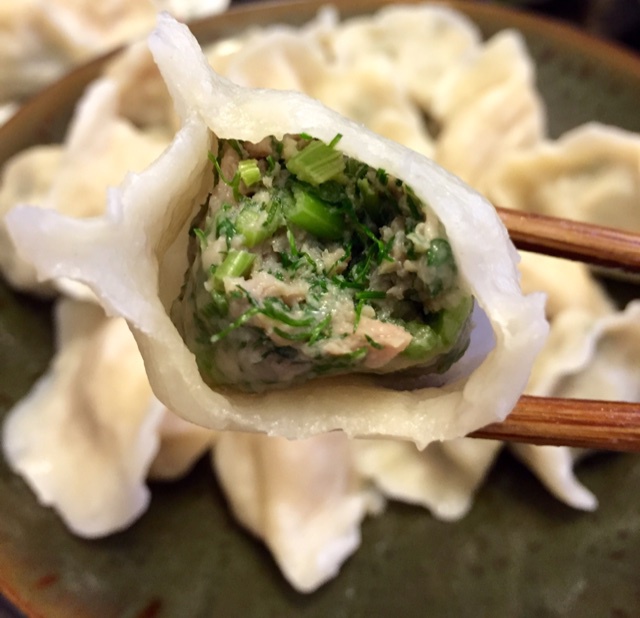 xiaoshouhou做的茴香馅饺子