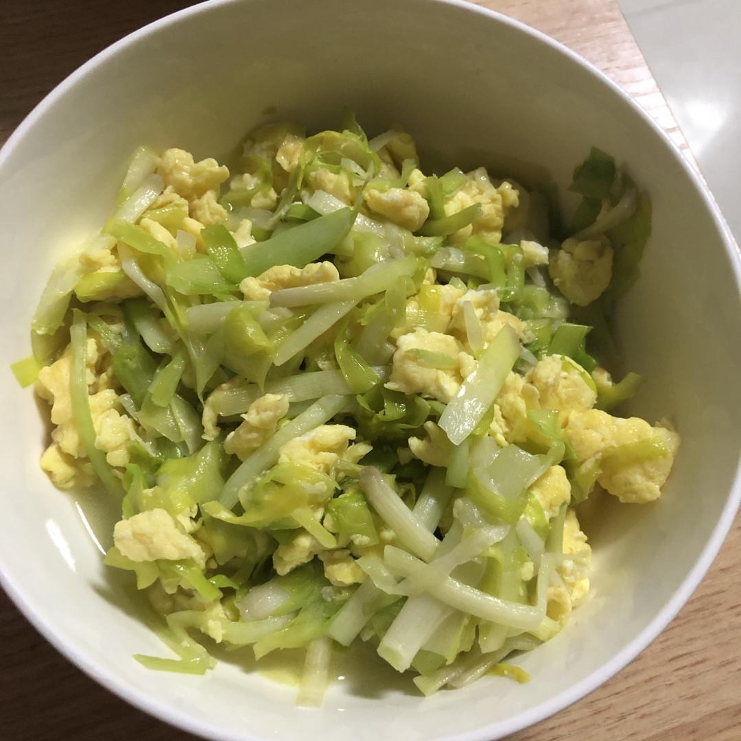 韭黄炒蛋