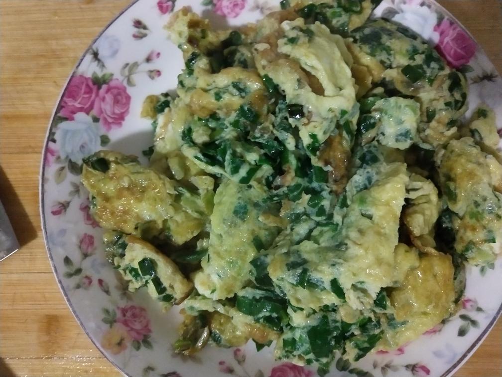 懒人快手菜-韭菜炒鸡蛋