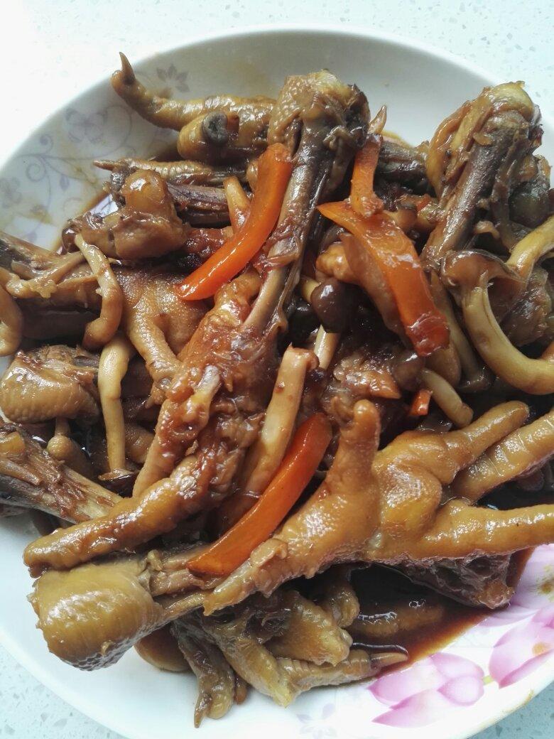 红烧鸡爪