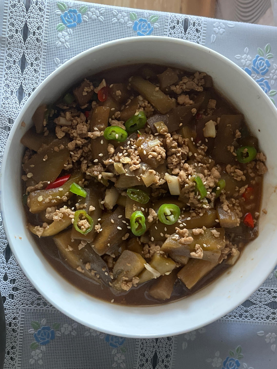 肉末茄子