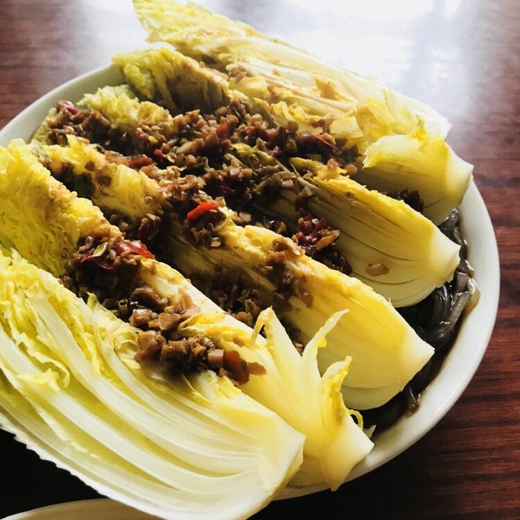 蒜蓉粉丝娃娃菜