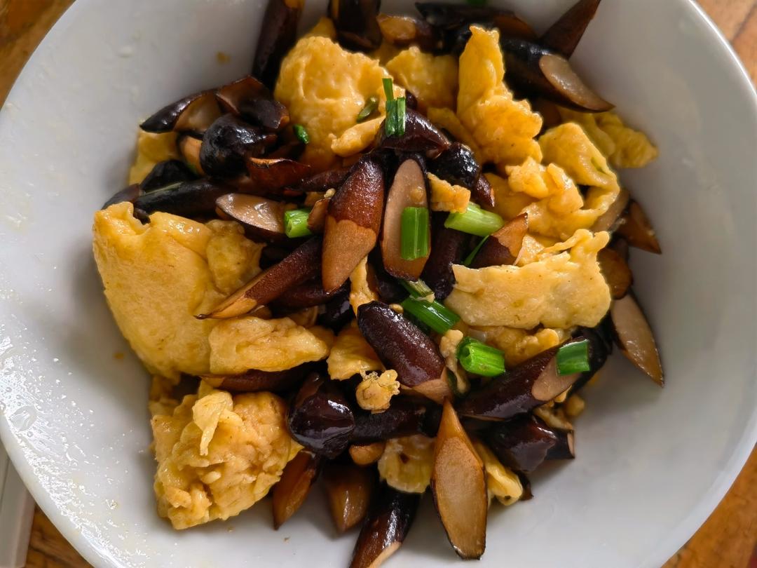 鸡纵菌炒鸡蛋·食鲜