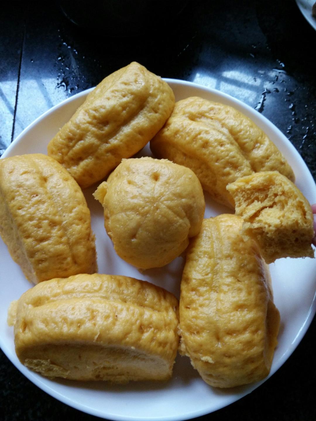 好看又好吃的南瓜馒头