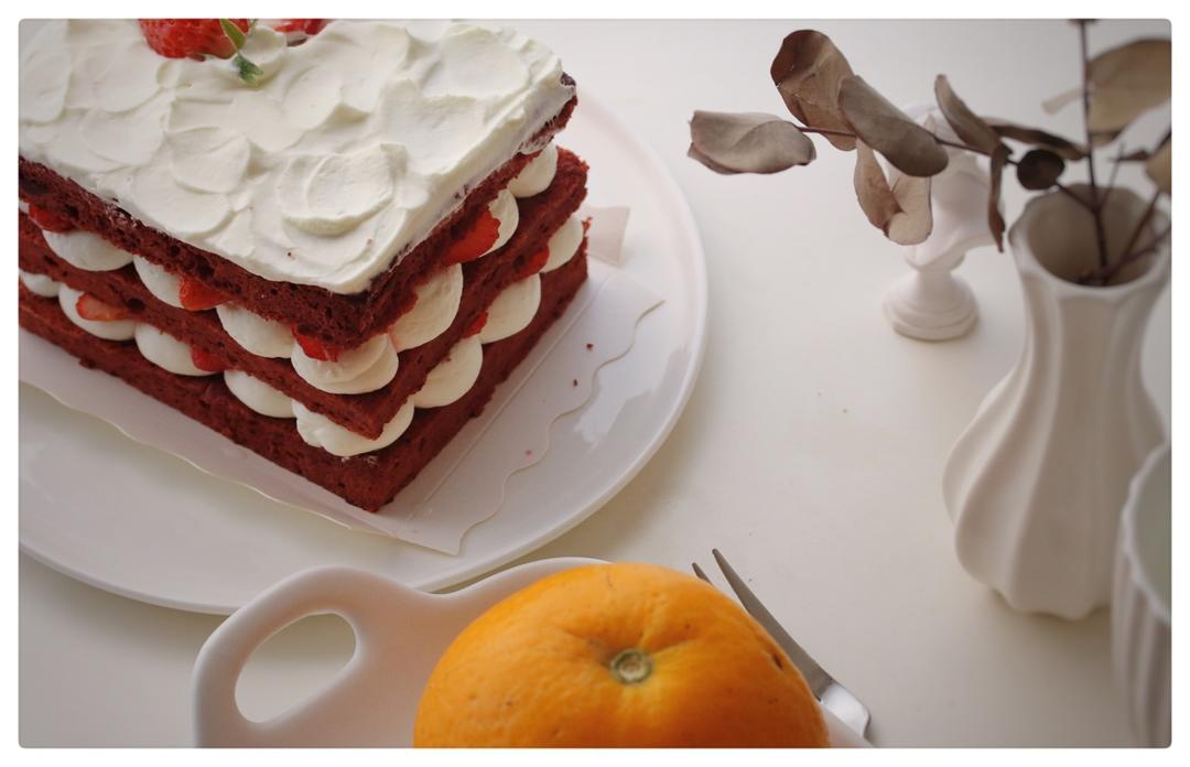 红丝绒戚风蛋糕-精华液版