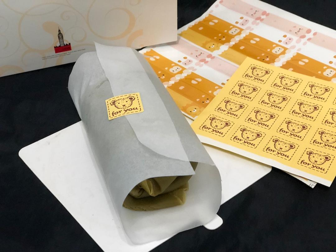 网红食谱│抹茶毛巾卷