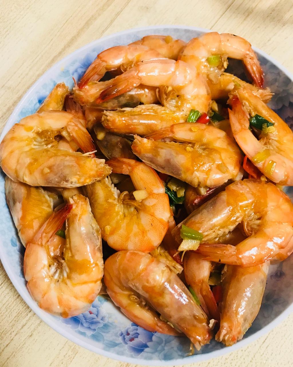 红烧基围虾
