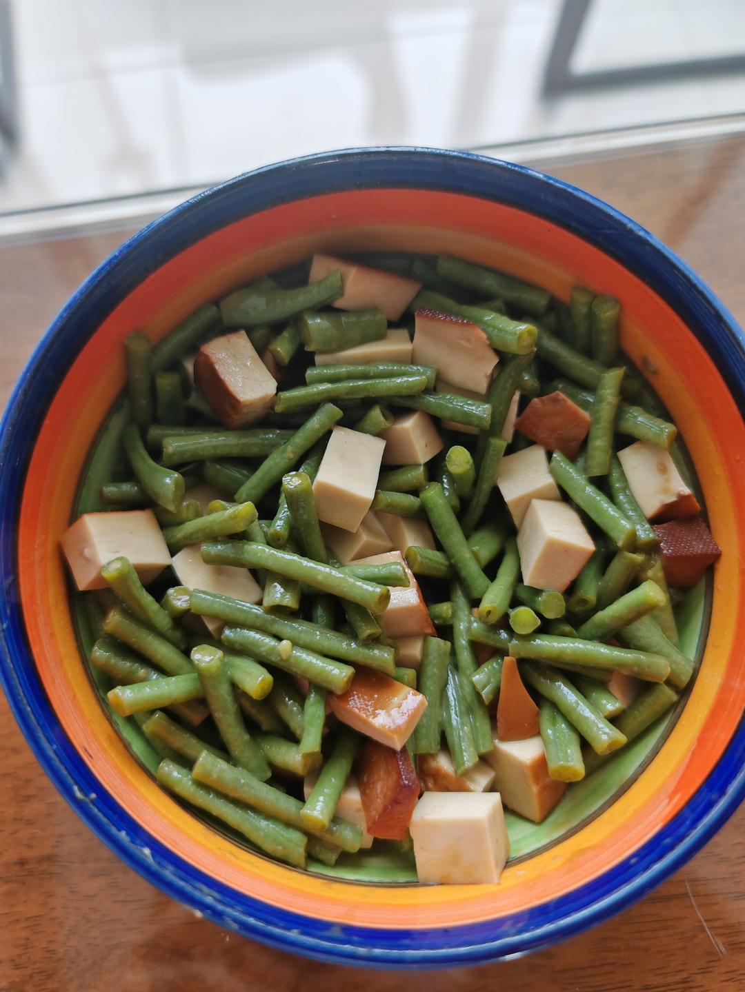 夏日素食凉拌豇豆
