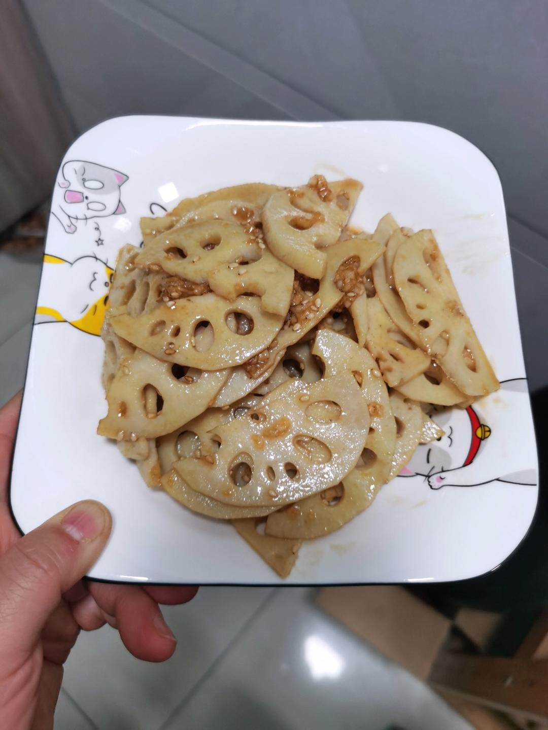 凉拌藕片