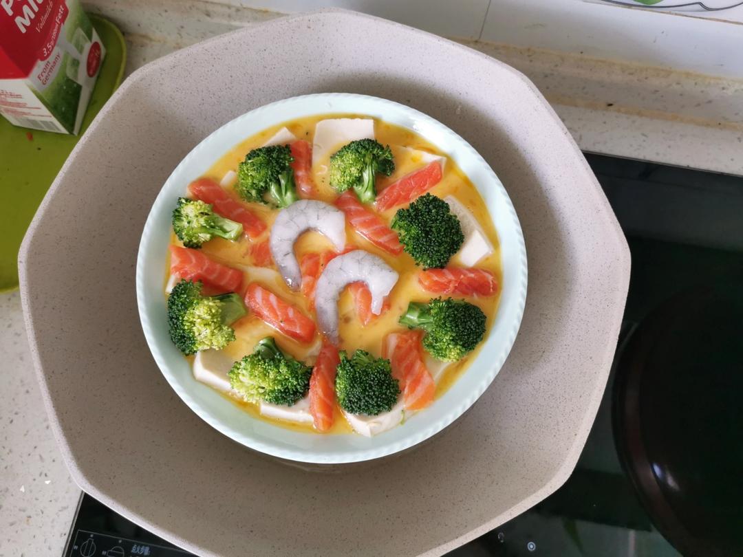 低脂有营养‼️爽滑软嫩的豆腐鸡蛋羹